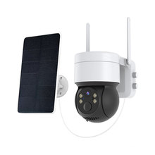 PTZ Dome Two-way Audio Solar Surveillance Cameras